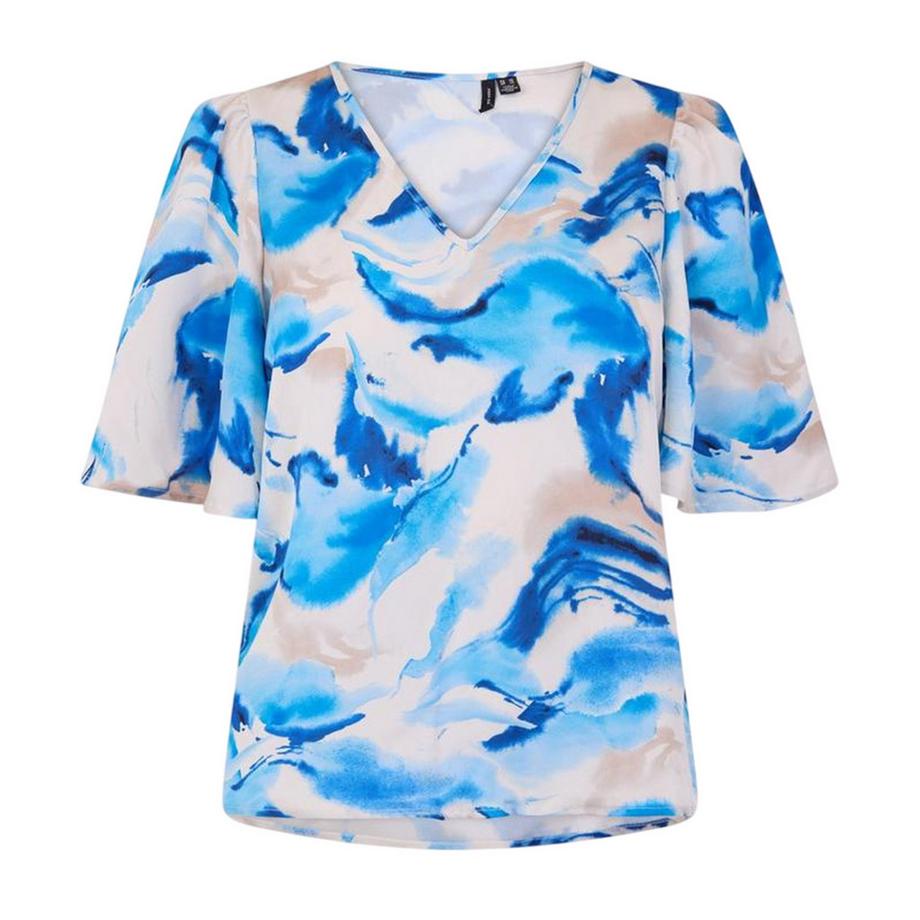 VERO MODA  Lovie Bluse, Vausschnitt 