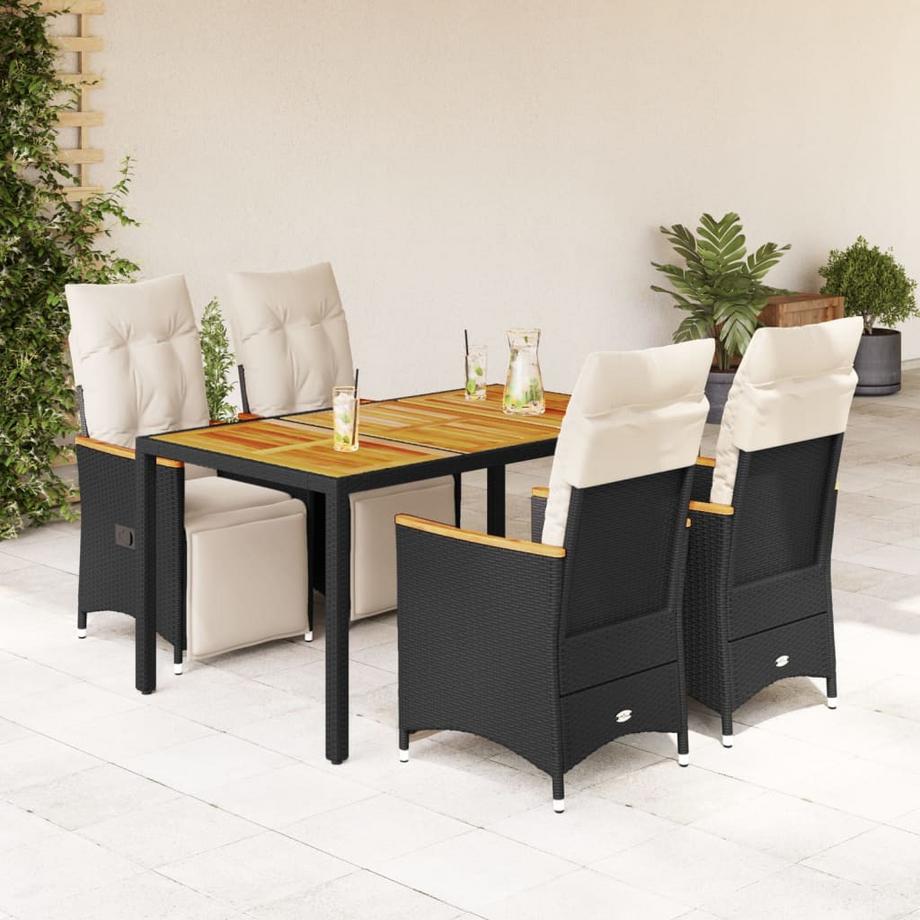 VidaXL Bistro set poly-rattan  