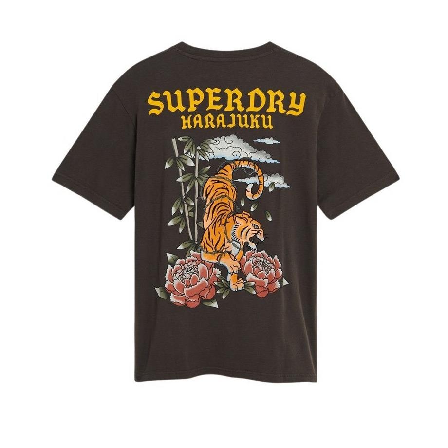 Superdry T-shirt Stampa Tattoo  