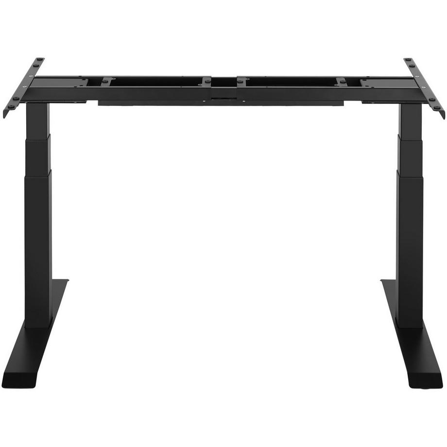 Tectake Telaio per scrivania Denis regolabile in altezza con 2 motori elettrici  
