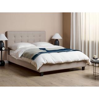 Beliani Letto con rete a doghe en Poliestere Glamour ROCHELLE  