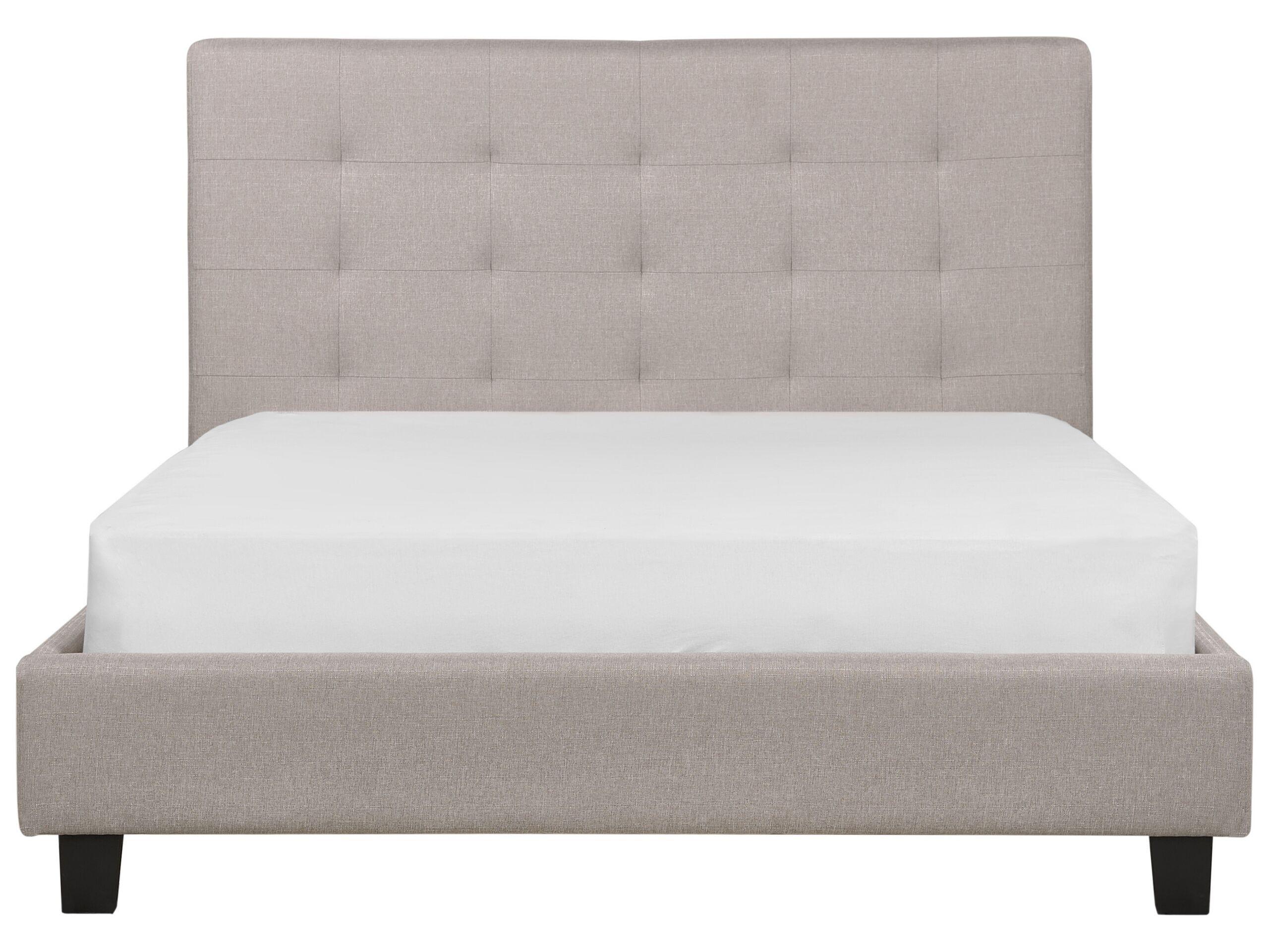 Beliani Letto con rete a doghe en Poliestere Glamour ROCHELLE  