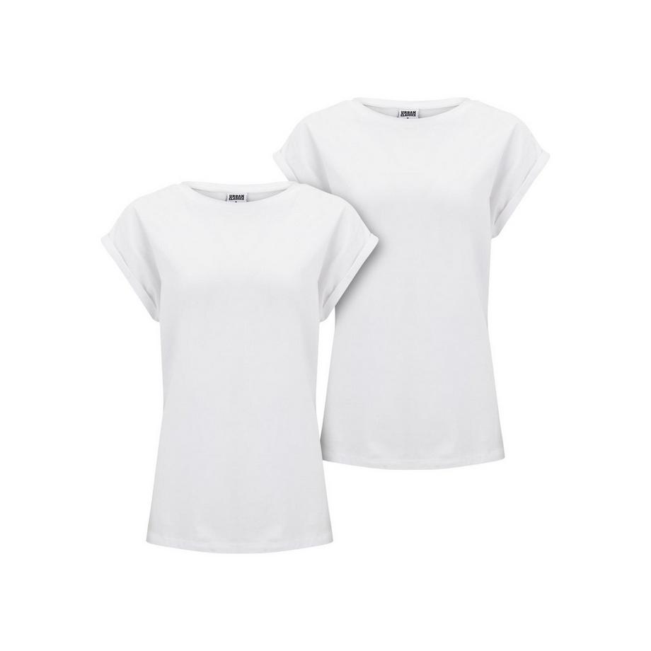 URBAN CLASSICS Urban Classic T-Shirt Donna Confezione da 2  
