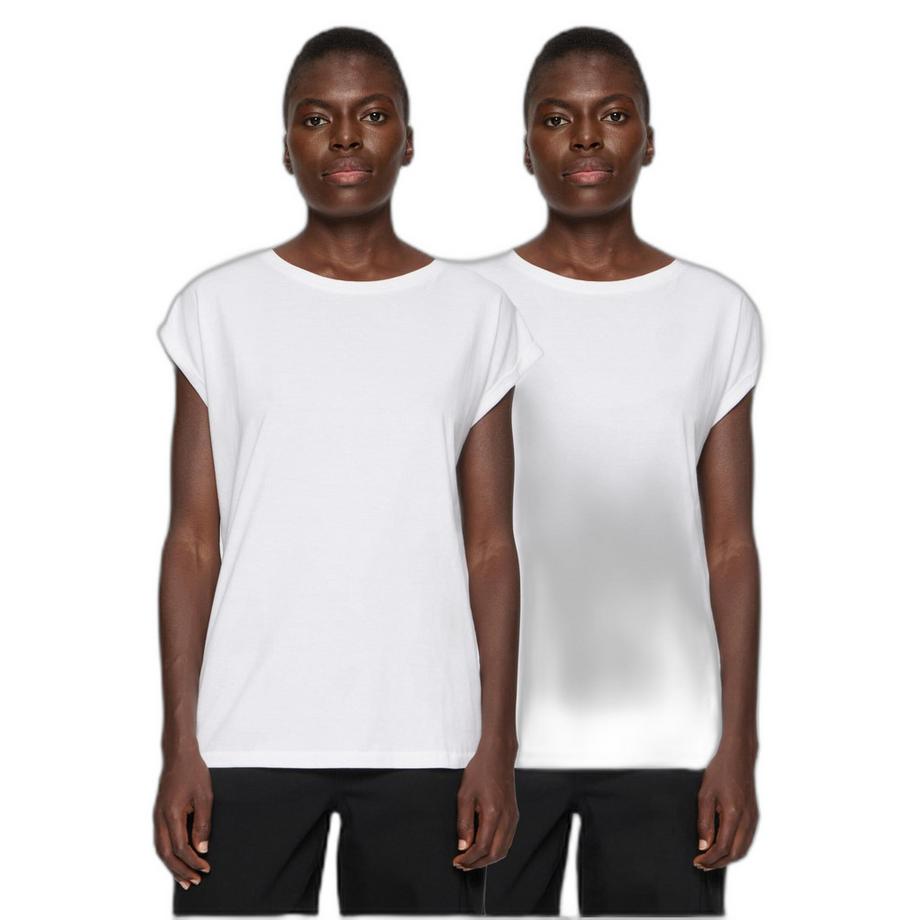 URBAN CLASSICS Urban Classic T-Shirt Donna Confezione da 2  