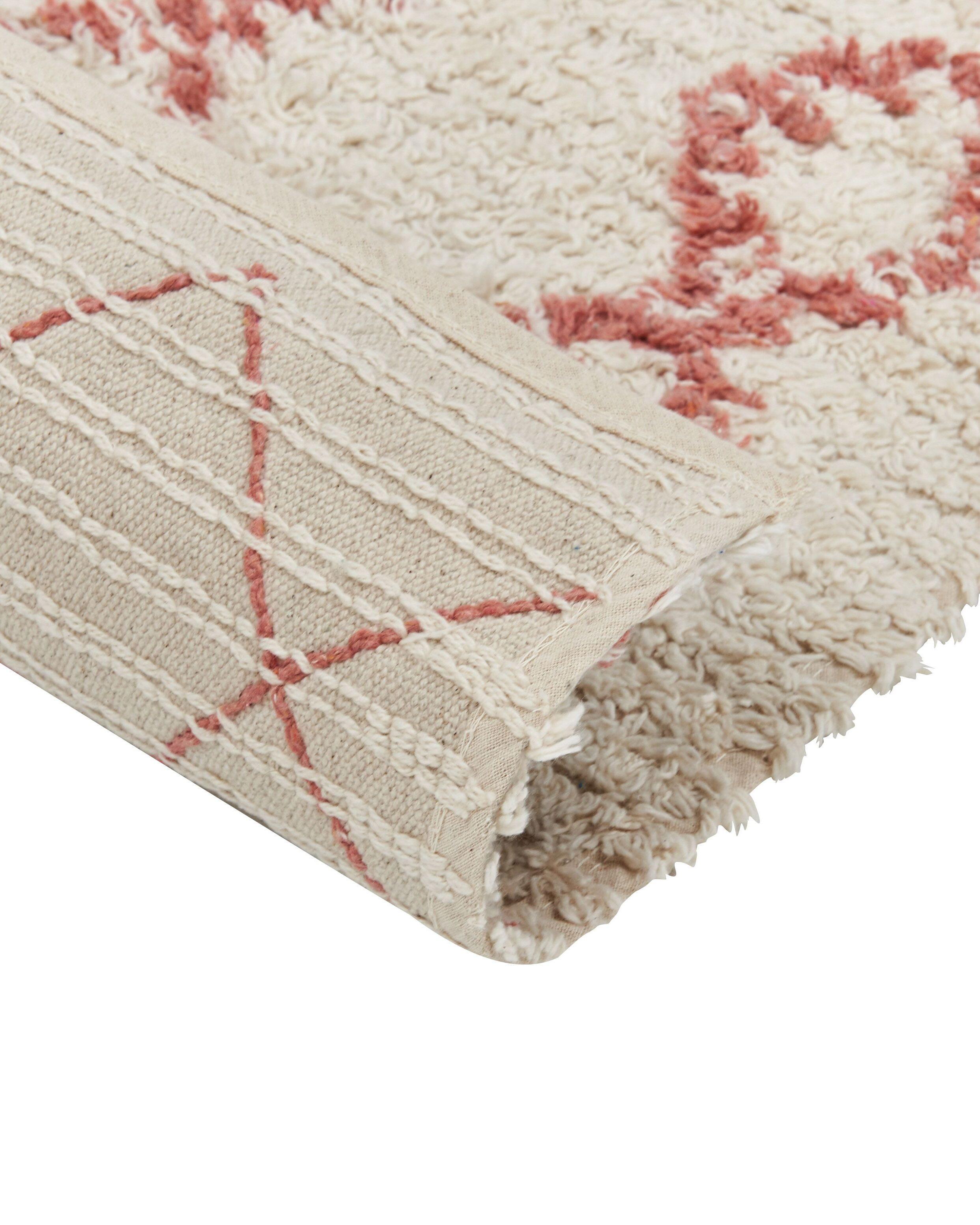 Beliani Tapis en Coton Boho BUXAR  