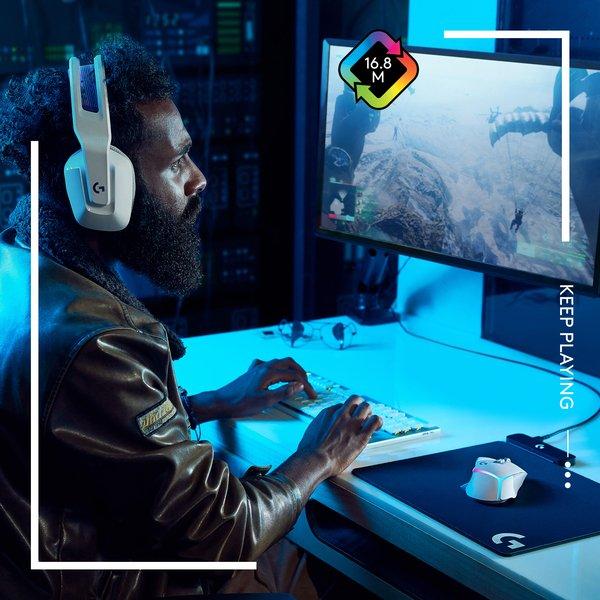 logitech G  G G502 X Plus Maus rechts RF Wireless Optisch 25600 DPI 