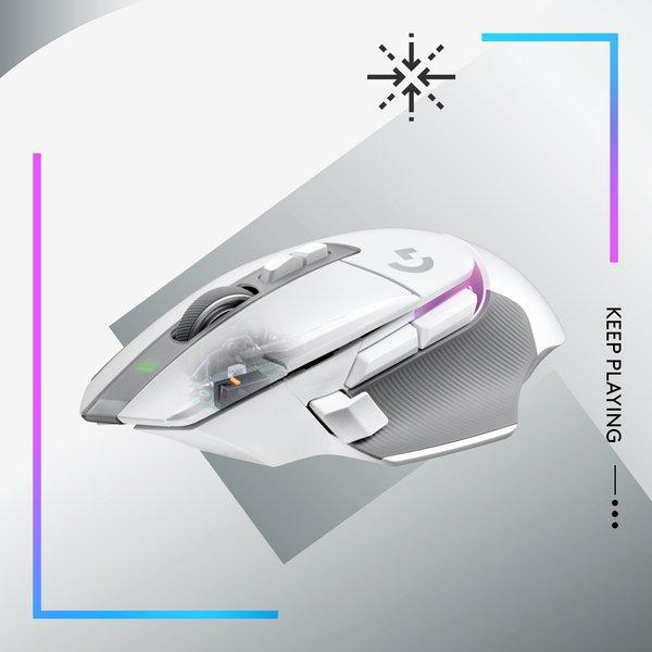 logitech G  G G502 X Plus Maus rechts RF Wireless Optisch 25600 DPI 