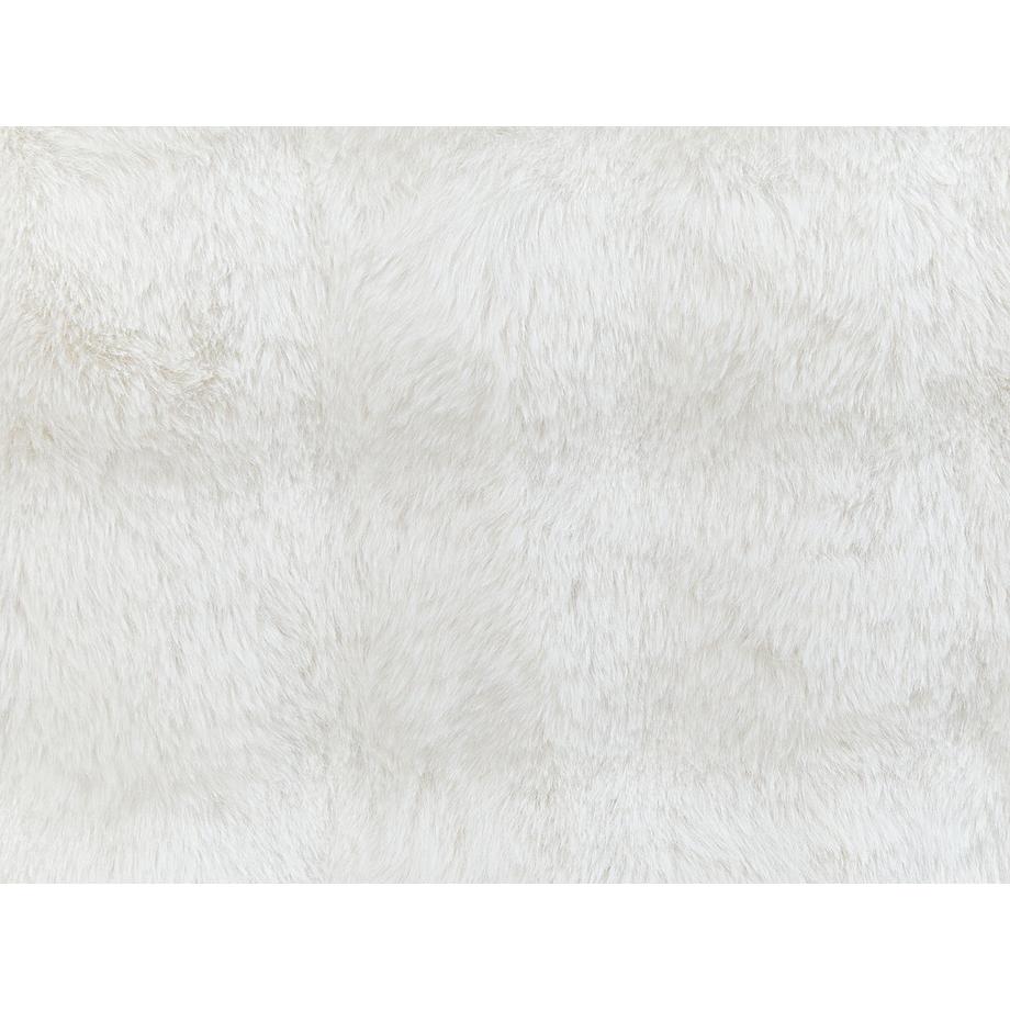 Beliani Salka Couverture Douillette Classique en Fausse Fourrure  