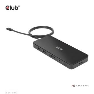 Club3D  Thunderbolt™ 4 Zertifizierte 11-in-1-Docking-Station 