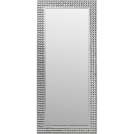 KARE Design Wandspiegel Crystals silber 80x180  