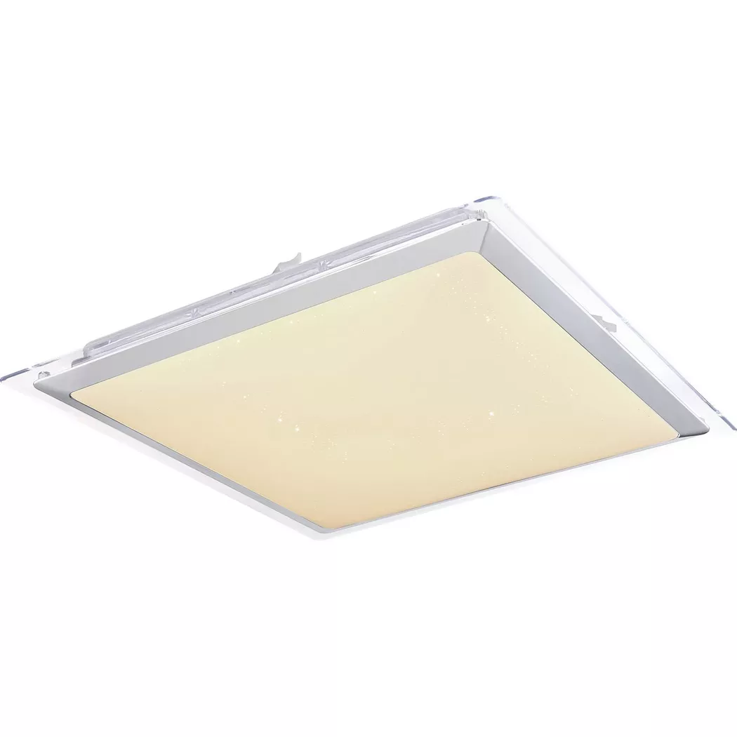 mutoni – Deckenleuchte Rena Metall weiss 1xLED 55×55, One Size, Multicolor
