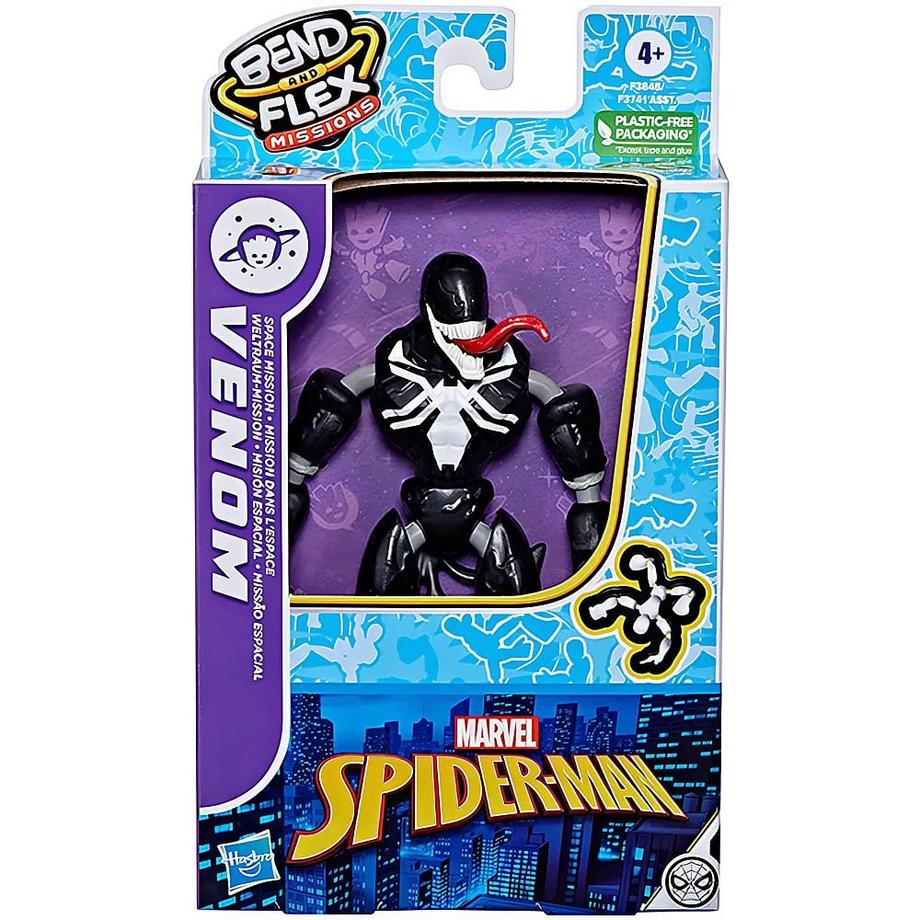 Hasbro  Spiderman Bend & Flex Missions Venom Weltraum-Mission (15cm) 