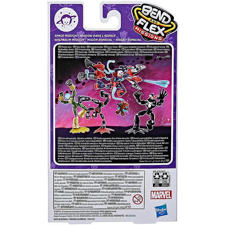 Hasbro  Spiderman Bend & Flex Missions Venom Weltraum-Mission (15cm) 