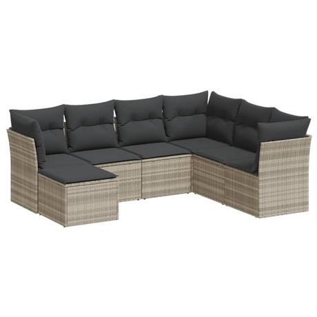 VidaXL Garten sofagarnitur poly-rattan  