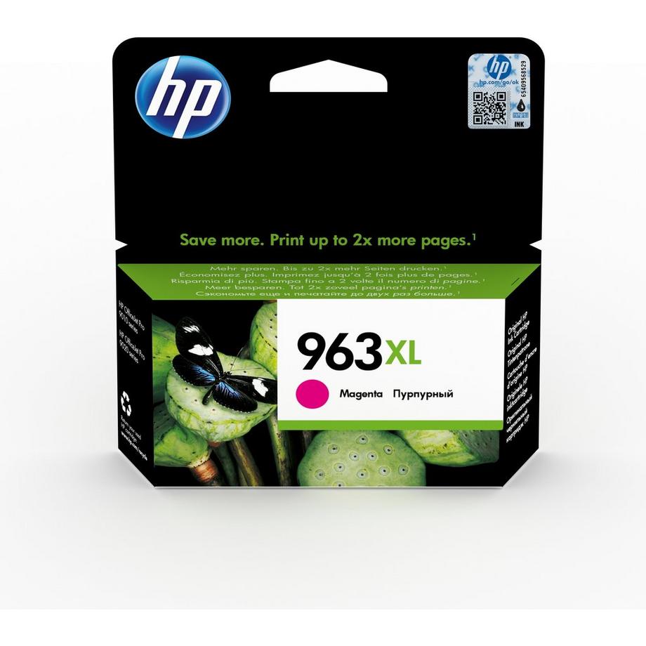 HP  963XL Magenta Original Druckerpatrone mit hoher Reichweite 