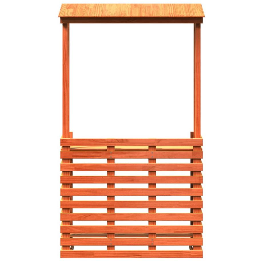 VidaXL Table de bar d'extérieur bois  