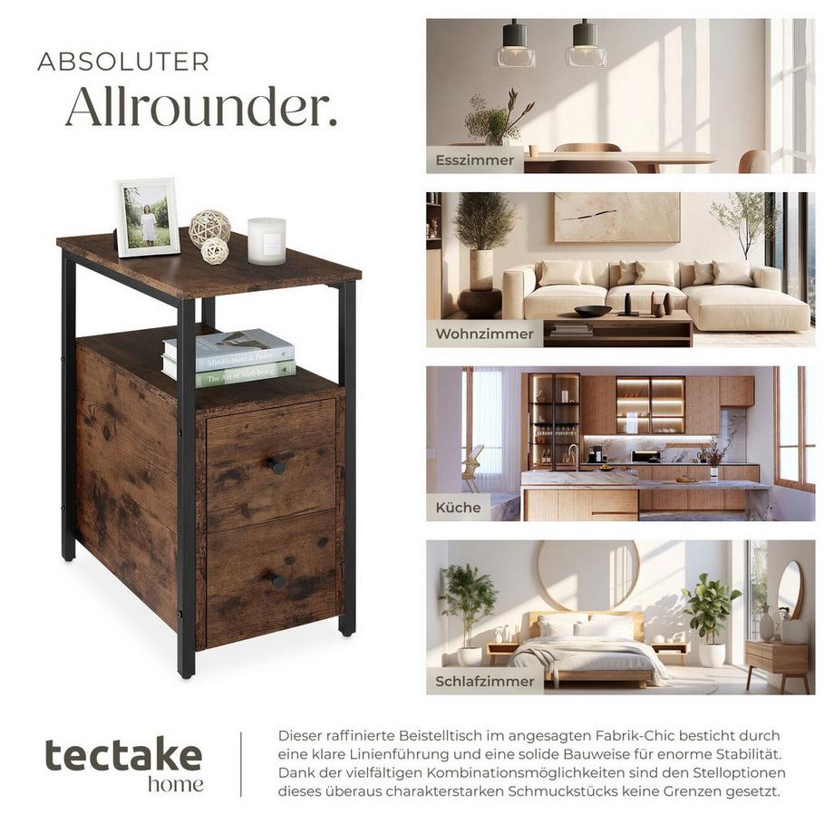 Tectake Nachttisch Tullamore  