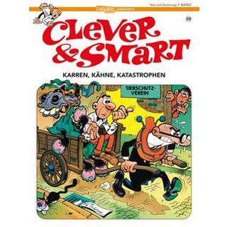 Clever und Smart 20: Karren, Kähne, Katastrophen Ibáñez, Francisco; Seemann, Harald (Übersetzung) Couverture rigide 