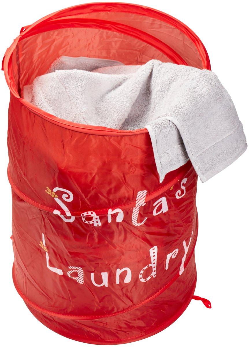 diaqua 'Wäschebehälter Pop Up XMAS Santa's Laundry'  