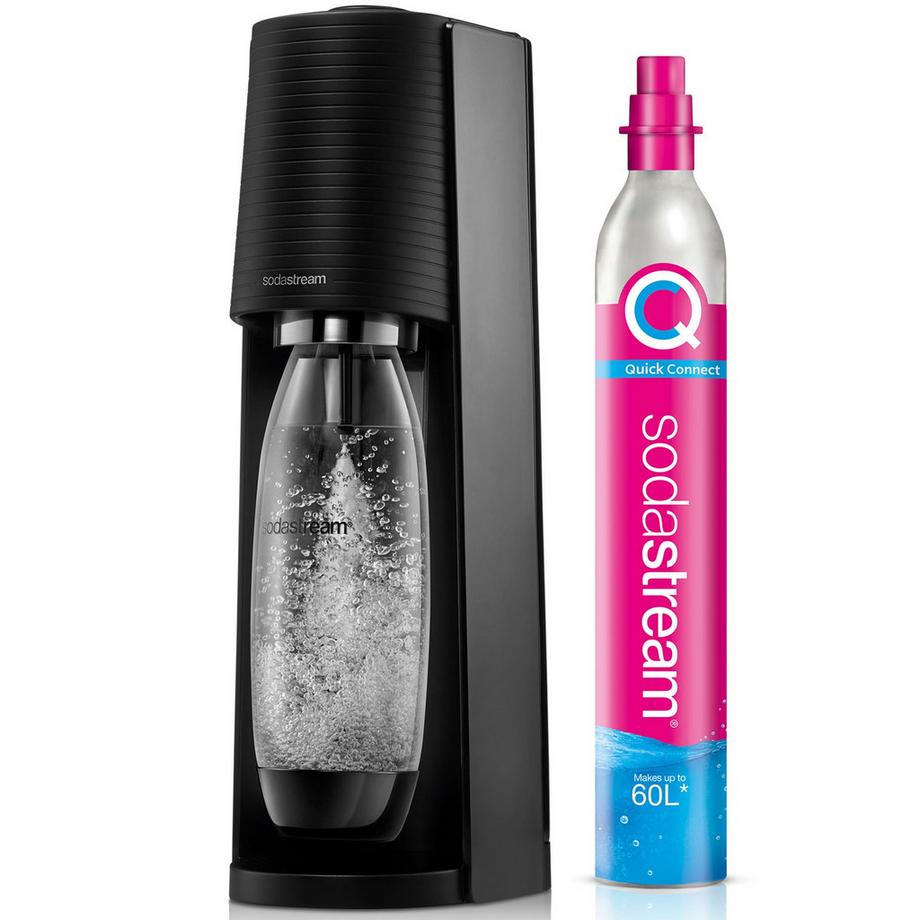 sodastream  Machine à dioxyde de carbone TERRA Noir 
