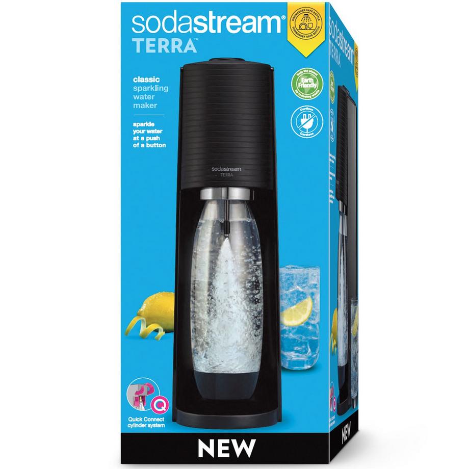 sodastream  Machine à dioxyde de carbone TERRA Noir 