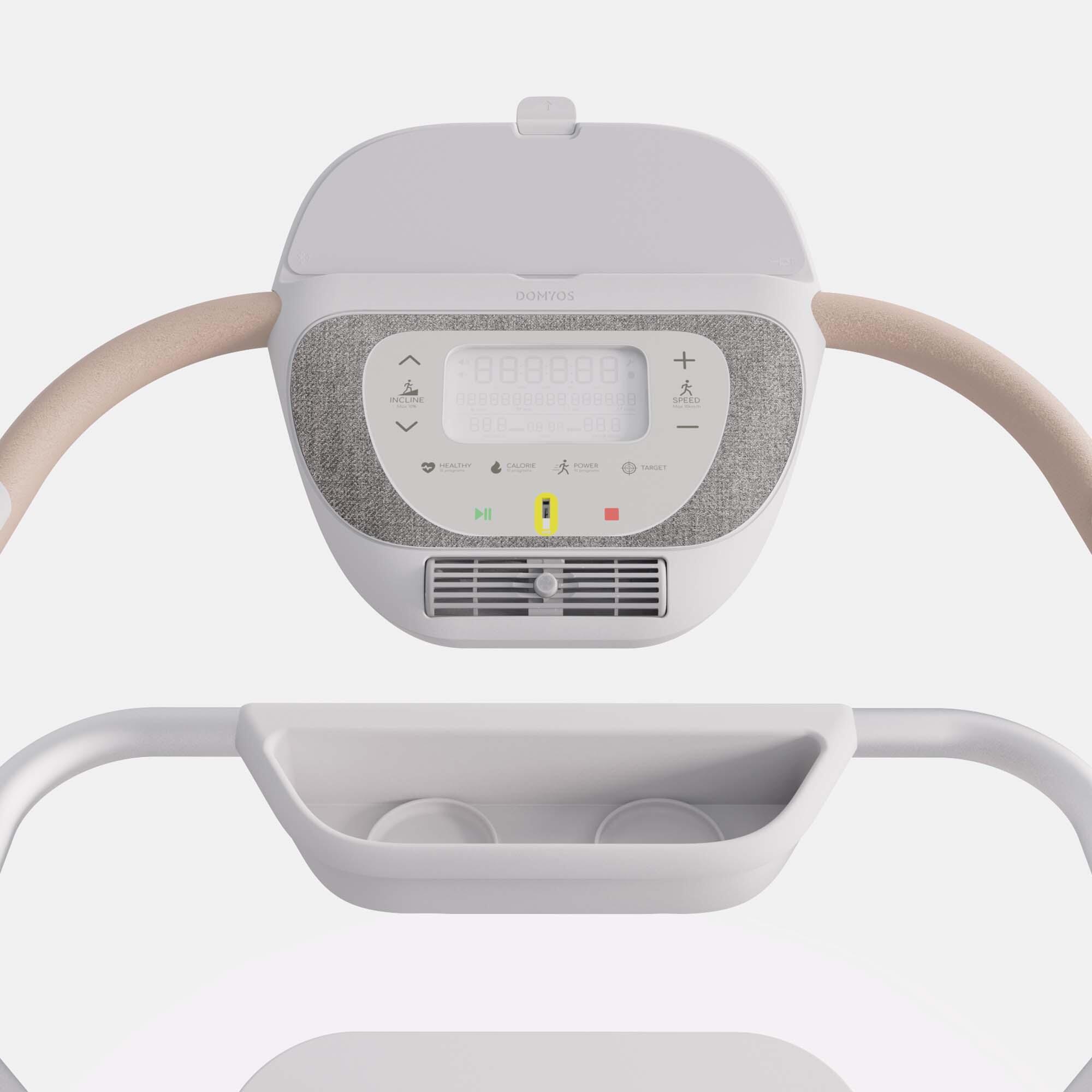 DOMYOS  Tapis roulant connesso e confortevole 