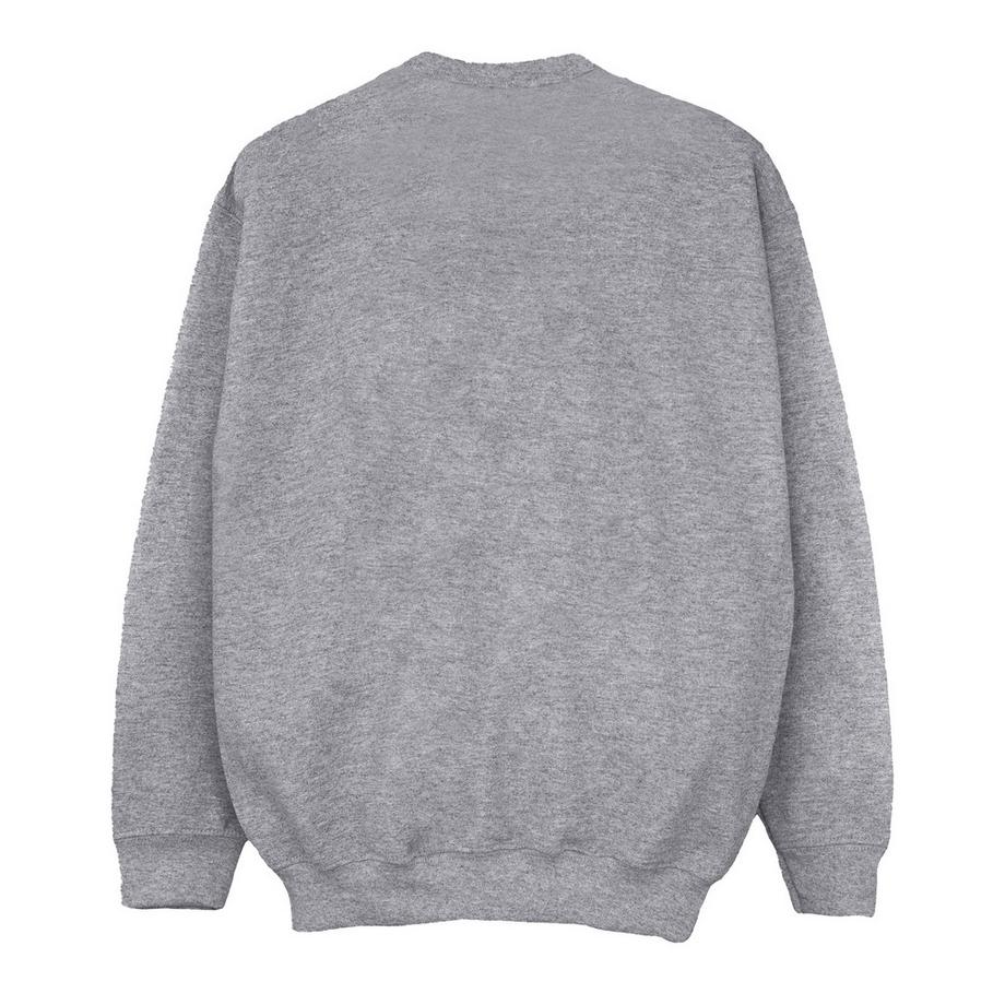 Disney Stitch Imprimé Graphique Col Rond Sweatshirt  
