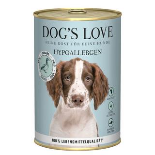 Dog's Love  hypoallergénique canard topinabour et carotte - Multipack 