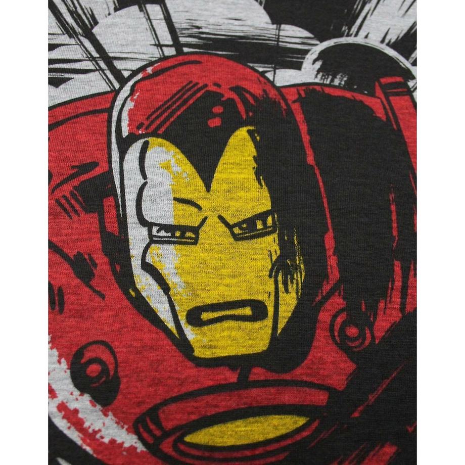 Iron Man Iron Man Grafikdruck Regular Fit T-Shirt  