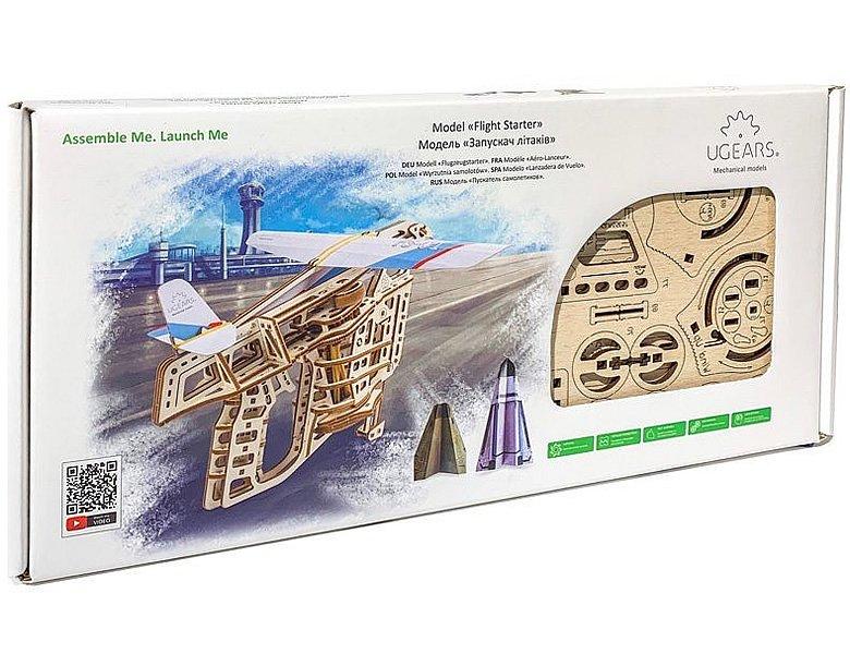 UGEARS  Flugzeugstarter (198Teile) 