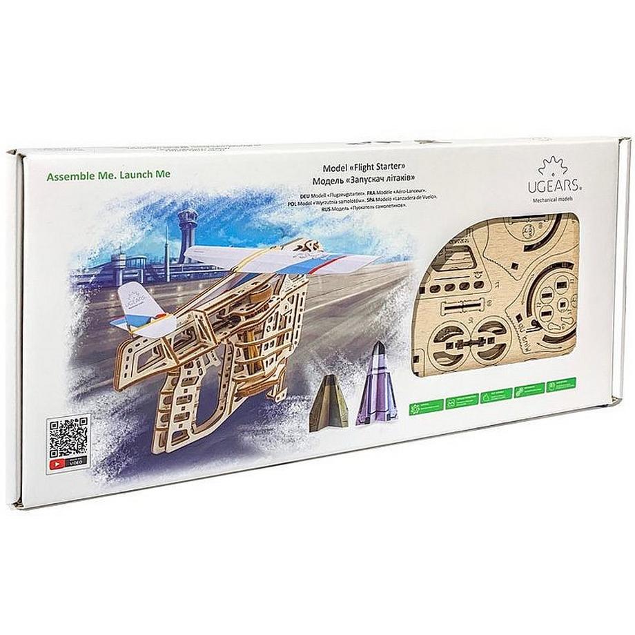 UGEARS  Flugzeugstarter (198Teile) 