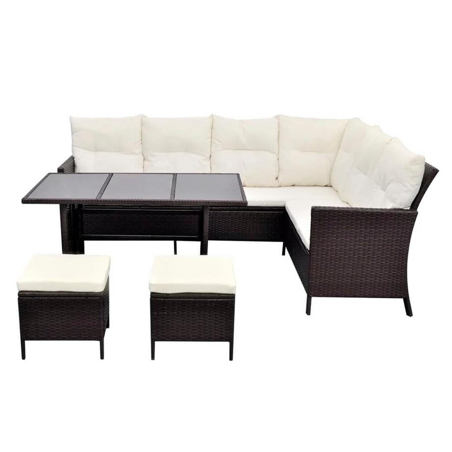 VidaXL Garten sofagarnitur poly-rattan  