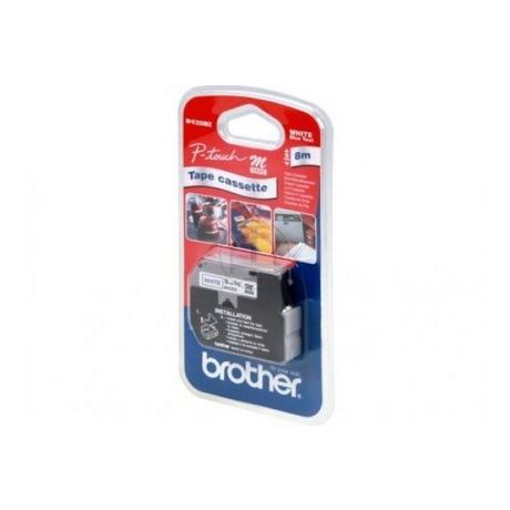 brother PTOUCH Band, nicht lam. blau/weiss M-K223 zu PT-65/75/85/110 8m x 9 mm  