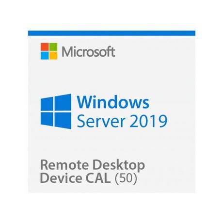 Microsoft  Windows Server 2019 Remote Desktop Services (RDS) 50 device connections - Clé licence à télécharger - Livraison rapide 7/7j 