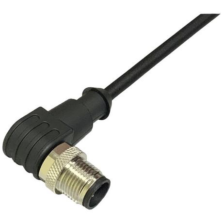 BKL Electronic  M12 Sensor/Aktor Anschlussleitung PUR, Stecker gewinkelt, 4.5-polig, auf offenes Ende, 0.34 mm², 2 