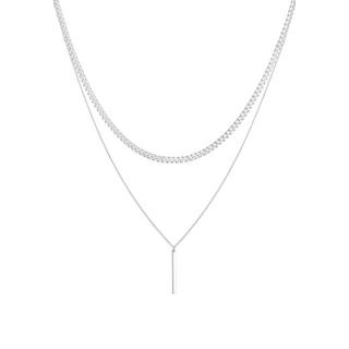 Elli  Halskette Panzerkette Basic Layer Look 