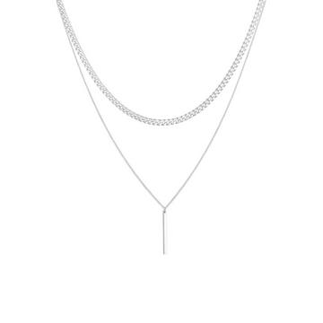 Collier Chaîne Pour Femmes Basic Layer Look