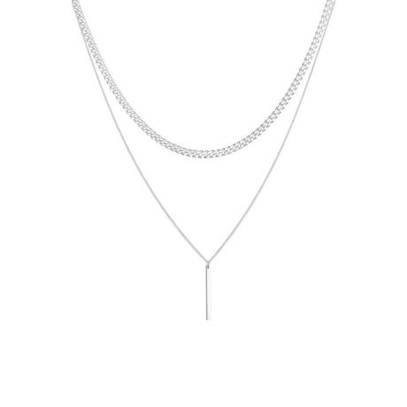 Elli  Halskette Panzerkette Basic Layer Look 