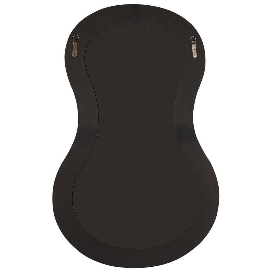 Beliani Wandspiegel aus Bouclé Retro PLANCHEZ  