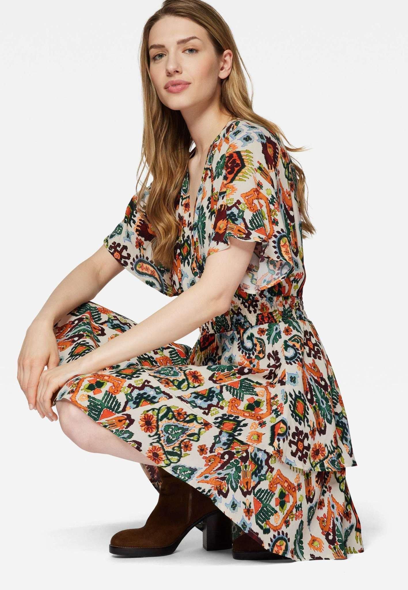 Mavi  Kleider Printed Dress 