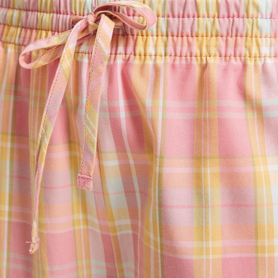 La Redoute Collections Gestreifte Pyjamahose in 7/8-Länge  