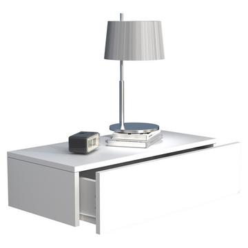 Holz Wandschublade Nachtschrank Wandboard Schublade Konsole Nachttisch Usal M 60 cm