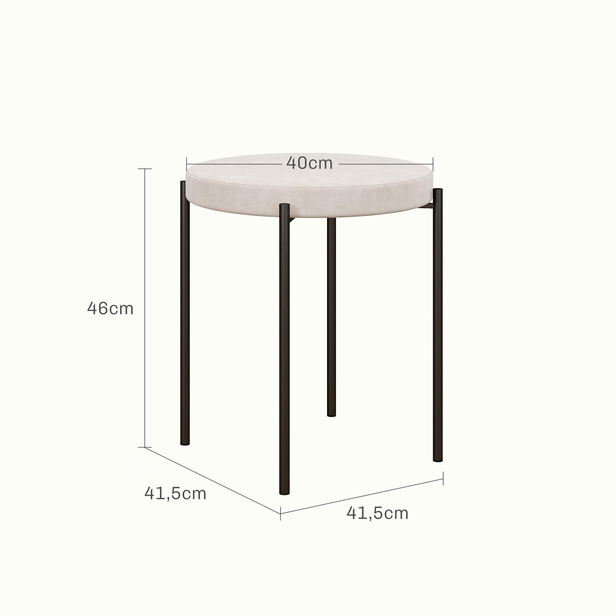 HOMCOM Tabouret de salle à manger  