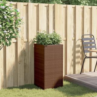 VidaXL Jardinière rotin synthétique  