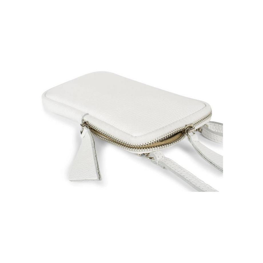 Only-bags.store Sac Téléphone Crossbody en Cuir Surface Grainée  