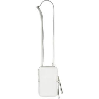 Only-bags.store Sac à bandoulière pour téléphone portable en cuir avec surface grainée, fermeture à glissière, mini sac en cuir véritable Sac à bandoulière pour téléphone portable en cuir avec surface grainée, fermeture à glissière, mini sac en cuir véritable 