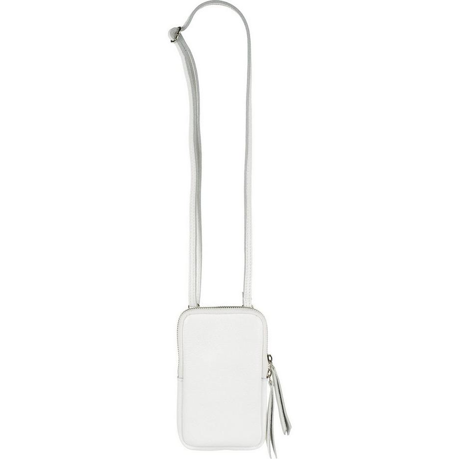 Only-bags.store Sac Téléphone Crossbody en Cuir Surface Grainée  