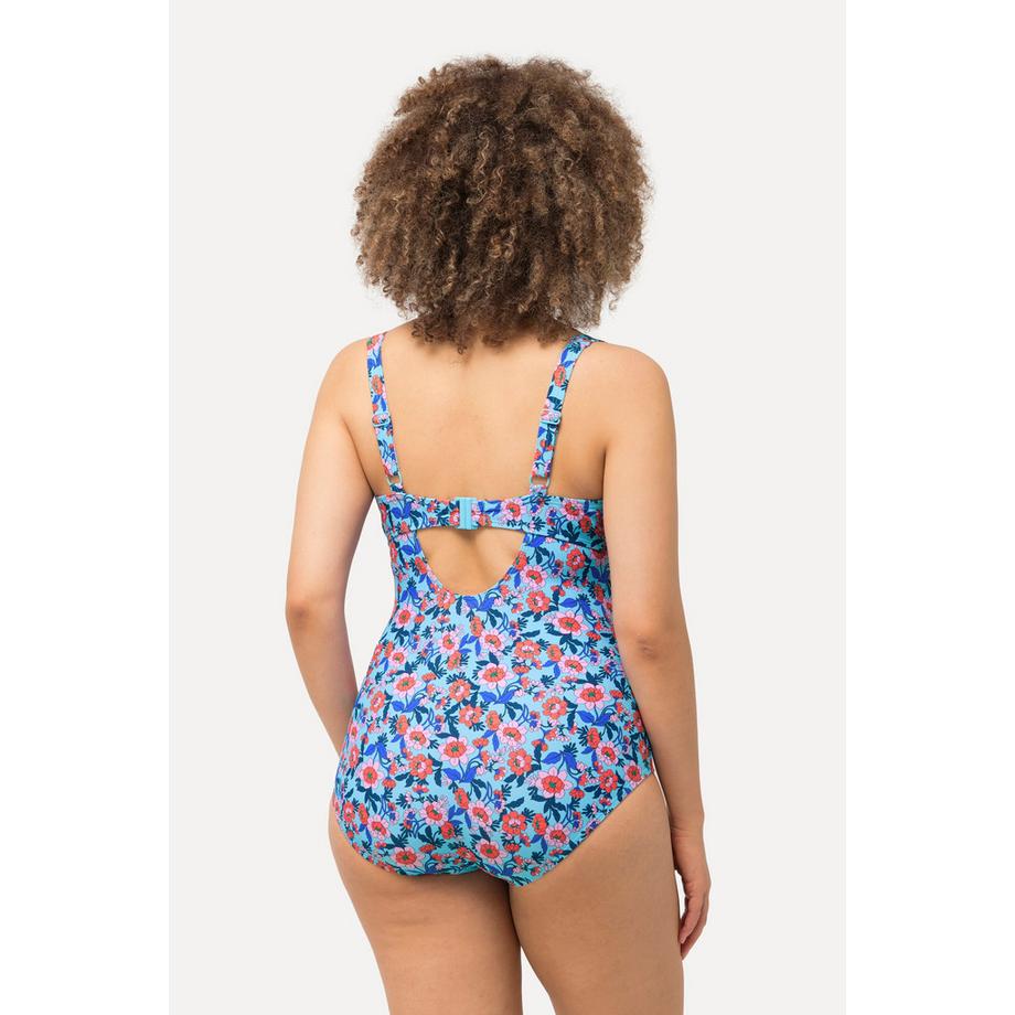 Ulla Popken Costume da bagno Coppe morbide Ferretto Spalline regolabili Riciclato  