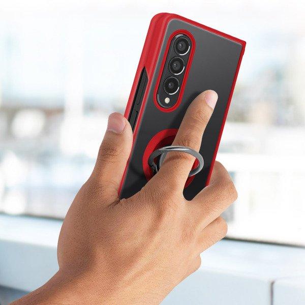 Avizar  Coque Samsung Galaxy Z Fold 3 rouge 