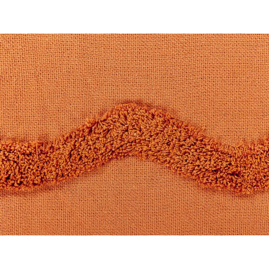 Beliani Boho Khari Baumwoll Kuscheldecke  